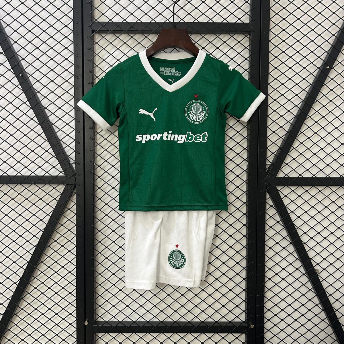 CAMISETA PRIMERA EQUIPACIÓN PALMEIRAS 2025 VERSIÓN INFANTIL