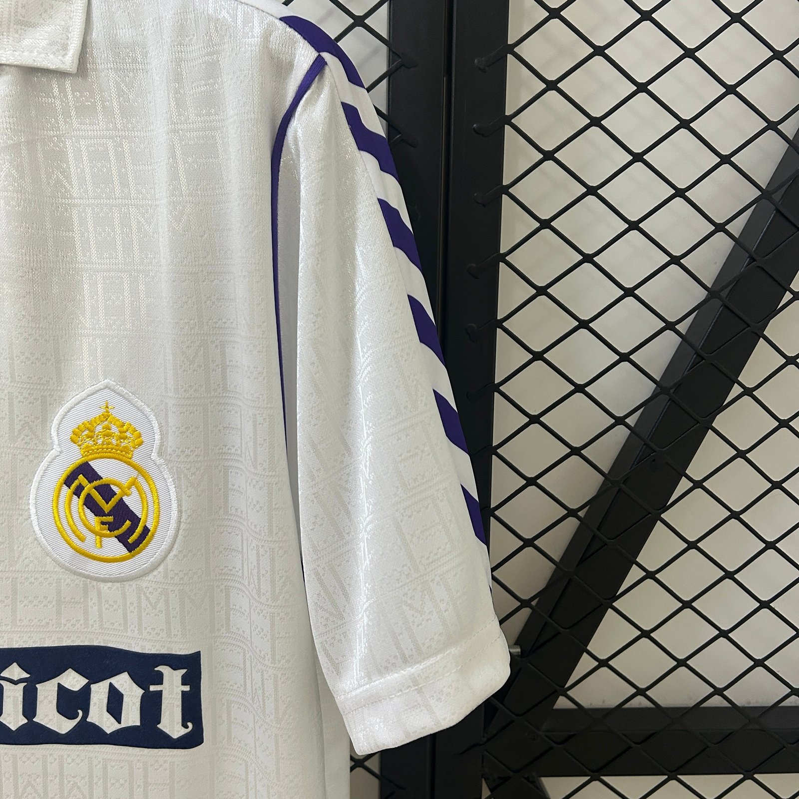 CAMISETA PRIMERA EQUIPACIÓN REAL MADRID 1989/90 - Imagen 3