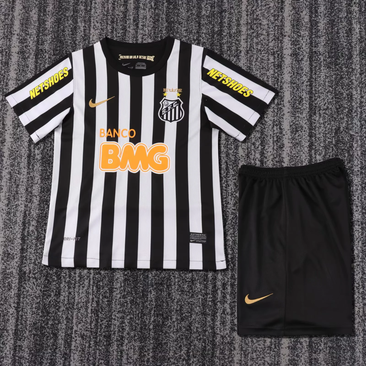 CAMISETA SEGUNDA EQUIPACIÓN SANTOS 2012 INFANTIL