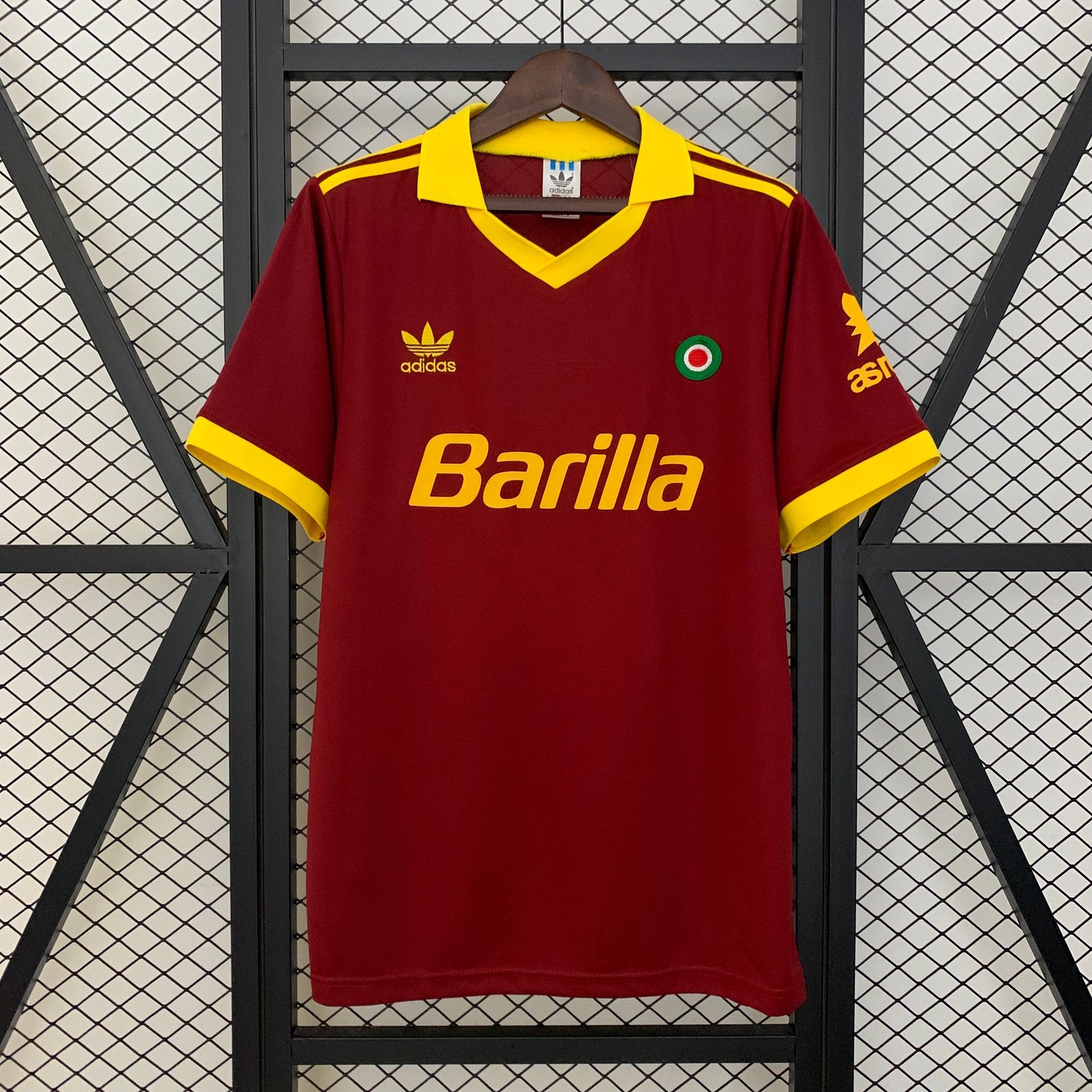 CAMISETA PRIMERA EQUIPACIÓN AS ROMA 1991/92