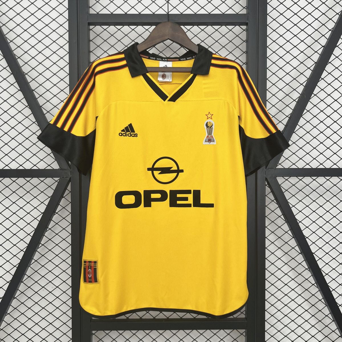 CAMISETA CUARTA EQUIPACIÓN AC MILAN 1999/00