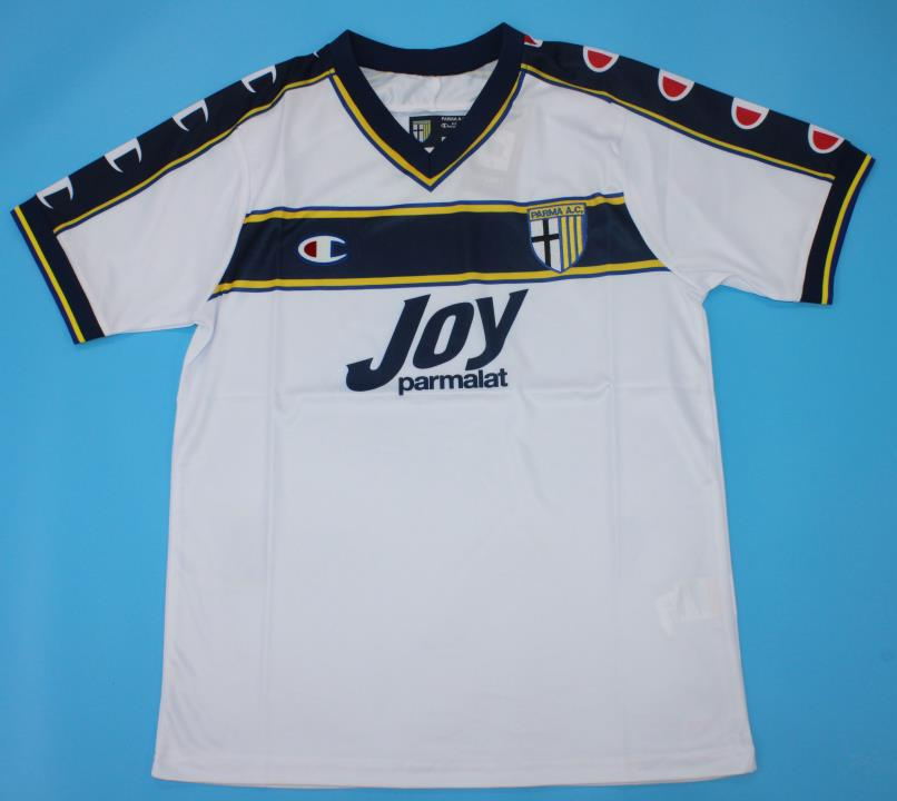 CAMISETA SEGUNDA EQUIPACIÓN PARMA 2001/02