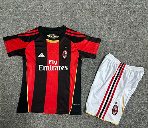CAMISETA PRIMERA EQUIPACIÓN AC MILAN 2010/11 INFANTIL