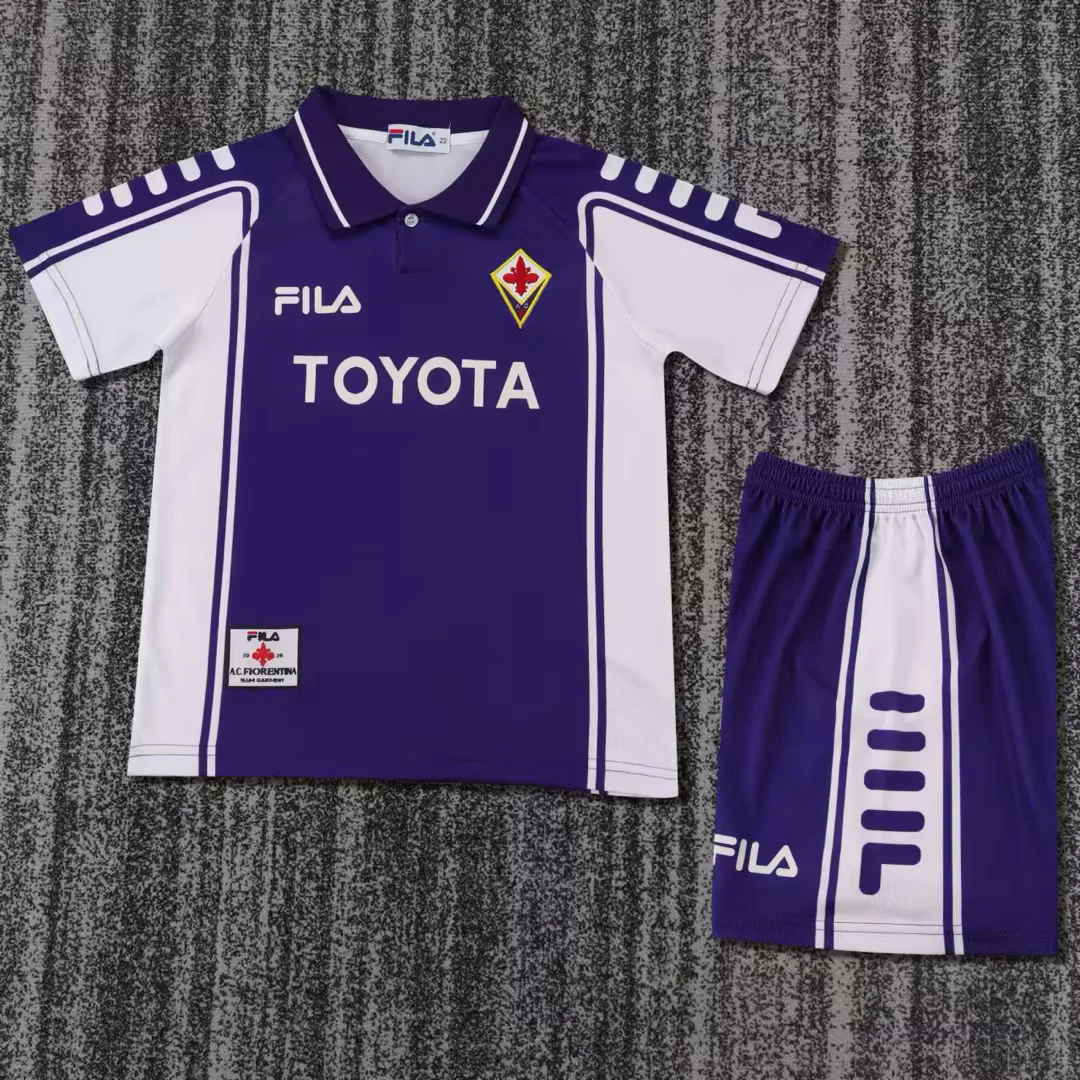 CAMISETA PRIMERA EQUIPACIÓN FIORENTINA 1999/00 INFANTIL