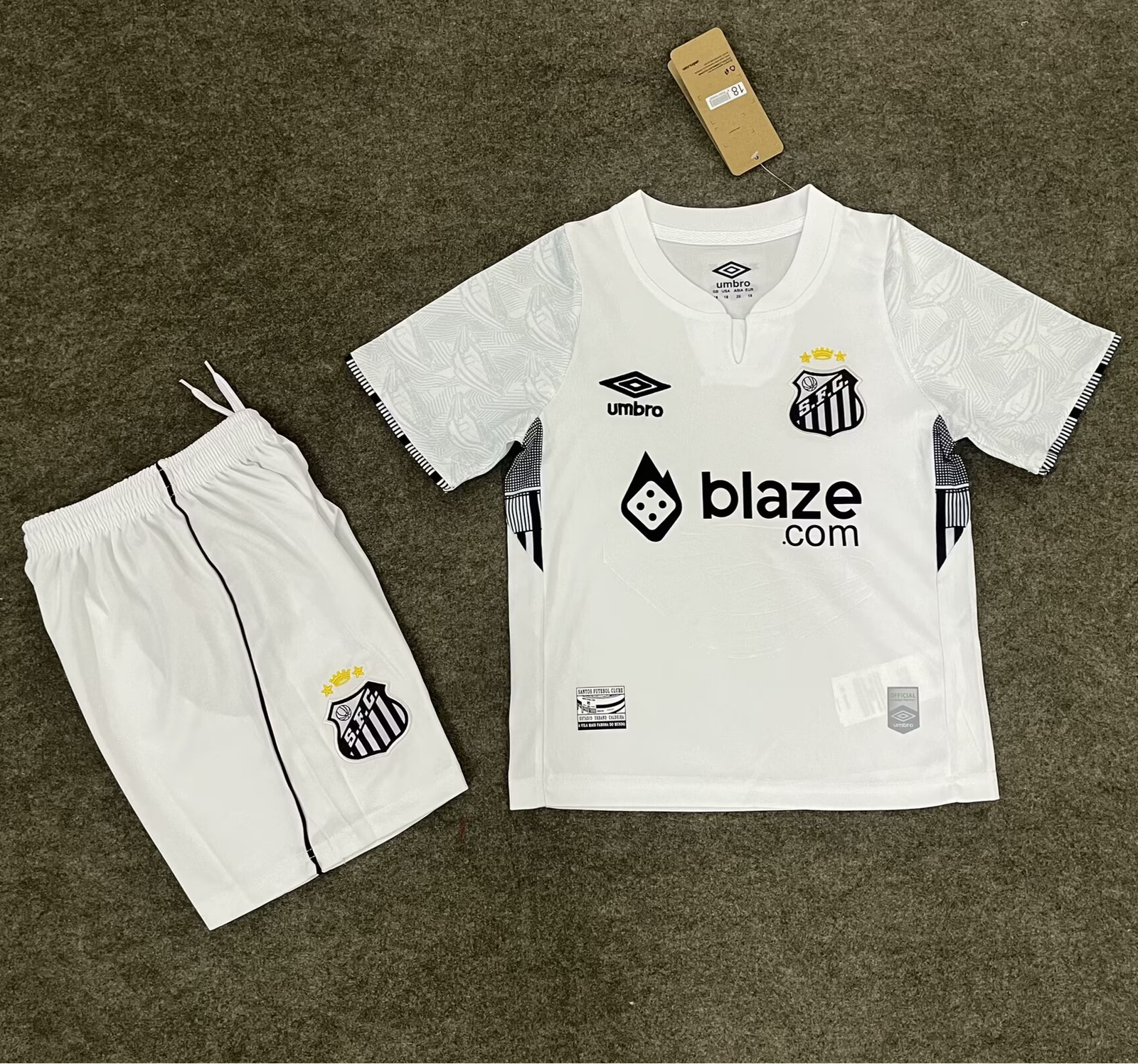 CAMISETA PRIMERA EQUIPACIÓN SANTOS 2024 VERSIÓN INFANTIL