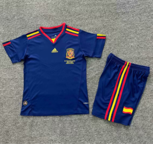 CAMISETA SEGUNDA EQUIPACIÓN ESPAÑA 2010 INFANTIL