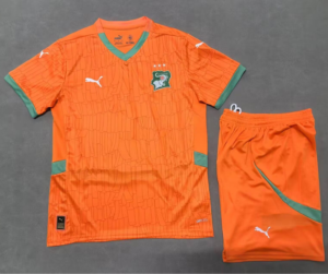 CAMISETA PRIMERA EQUIPACIÓN COSTA DE MARFIL 2024 VERSIÓN INFANTIL