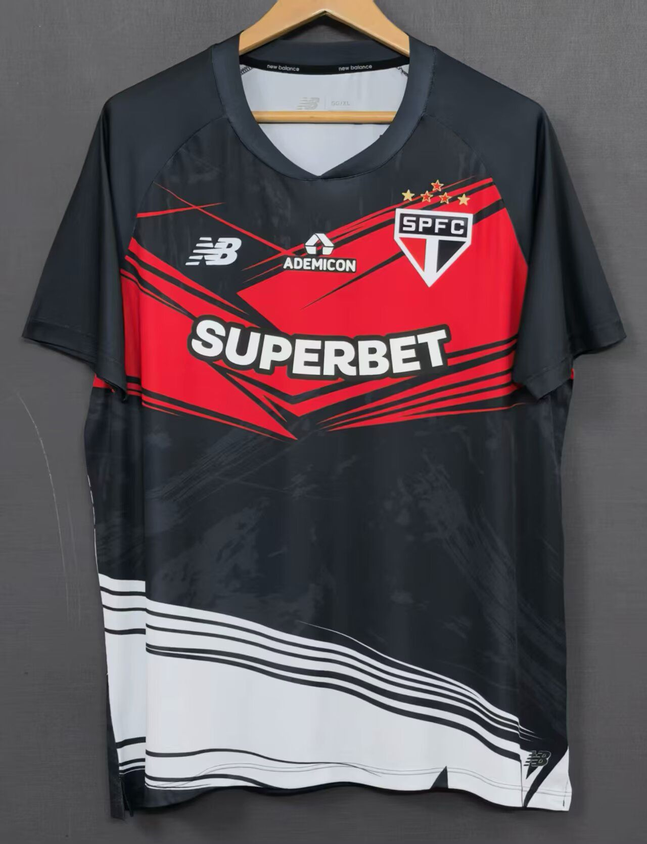 CAMISETA ENTRENAMIENTO SAO PAULO 2025 VERSIÓN FAN