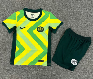 CAMISETA PRIMERA EQUIPACIÓN AUSTRALIA 2025 VERSIÓN INFANTIL