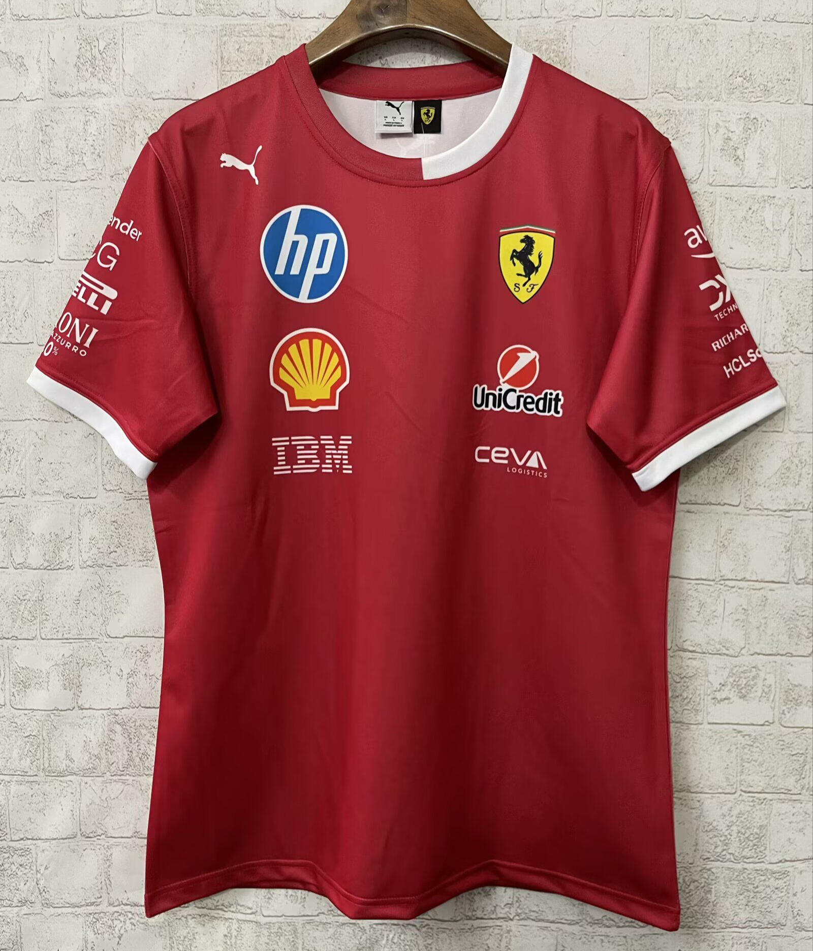 SCUDERIA FERRARI CAMISETA 2025