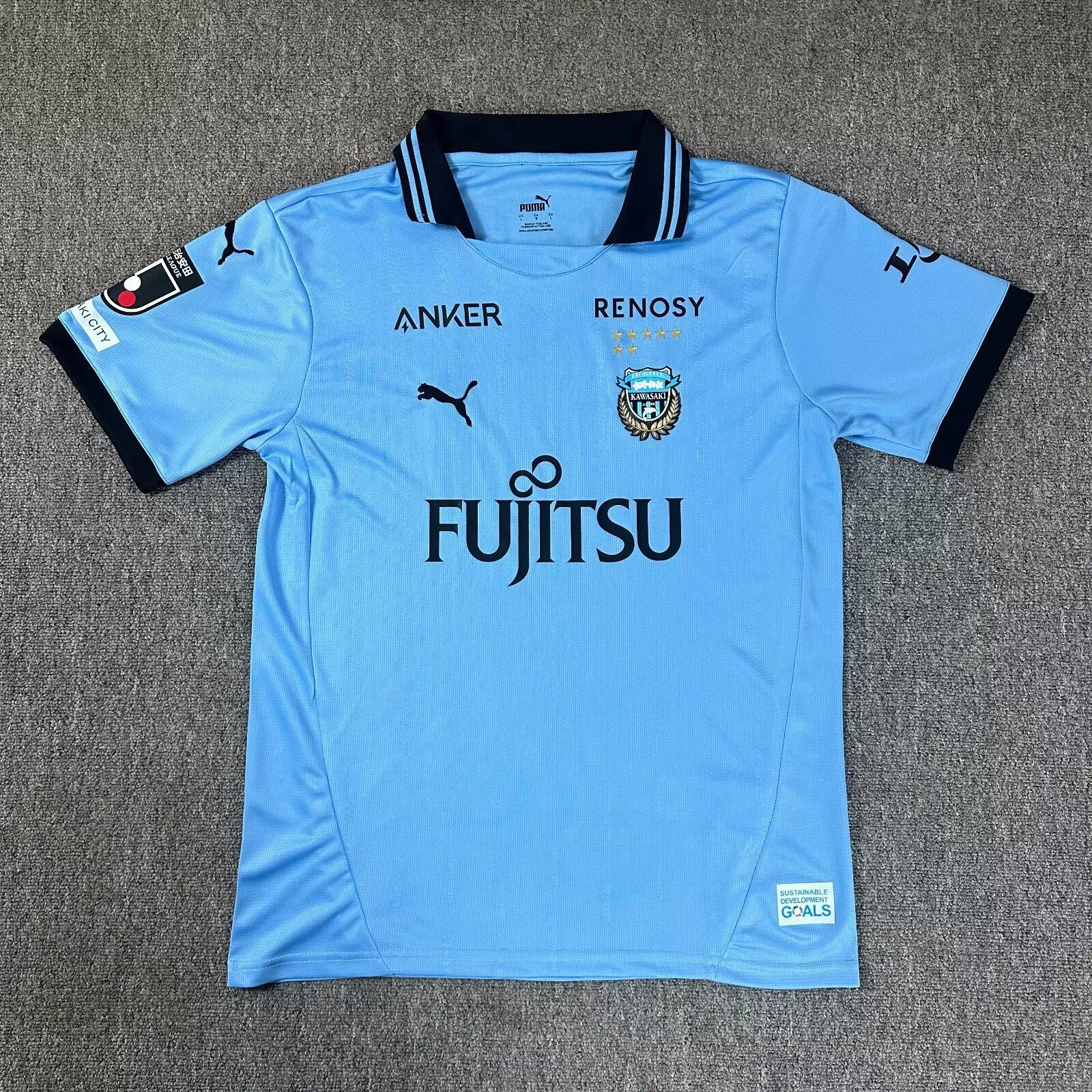 CAMISETA PRIMERA EQUIPACIÓN KAWASAKI FRONTALE 2025 VERSIÓN FAN
