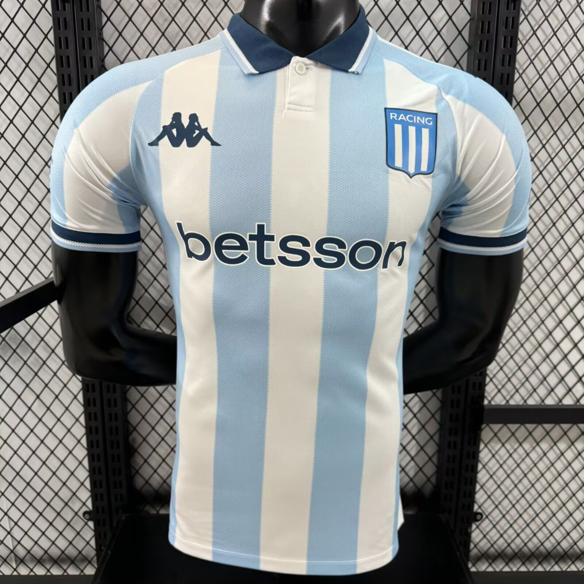 CAMISETA PRIMERA EQUIPACIÓN RACING CLUB 2025 VERSIÓN JUGADOR