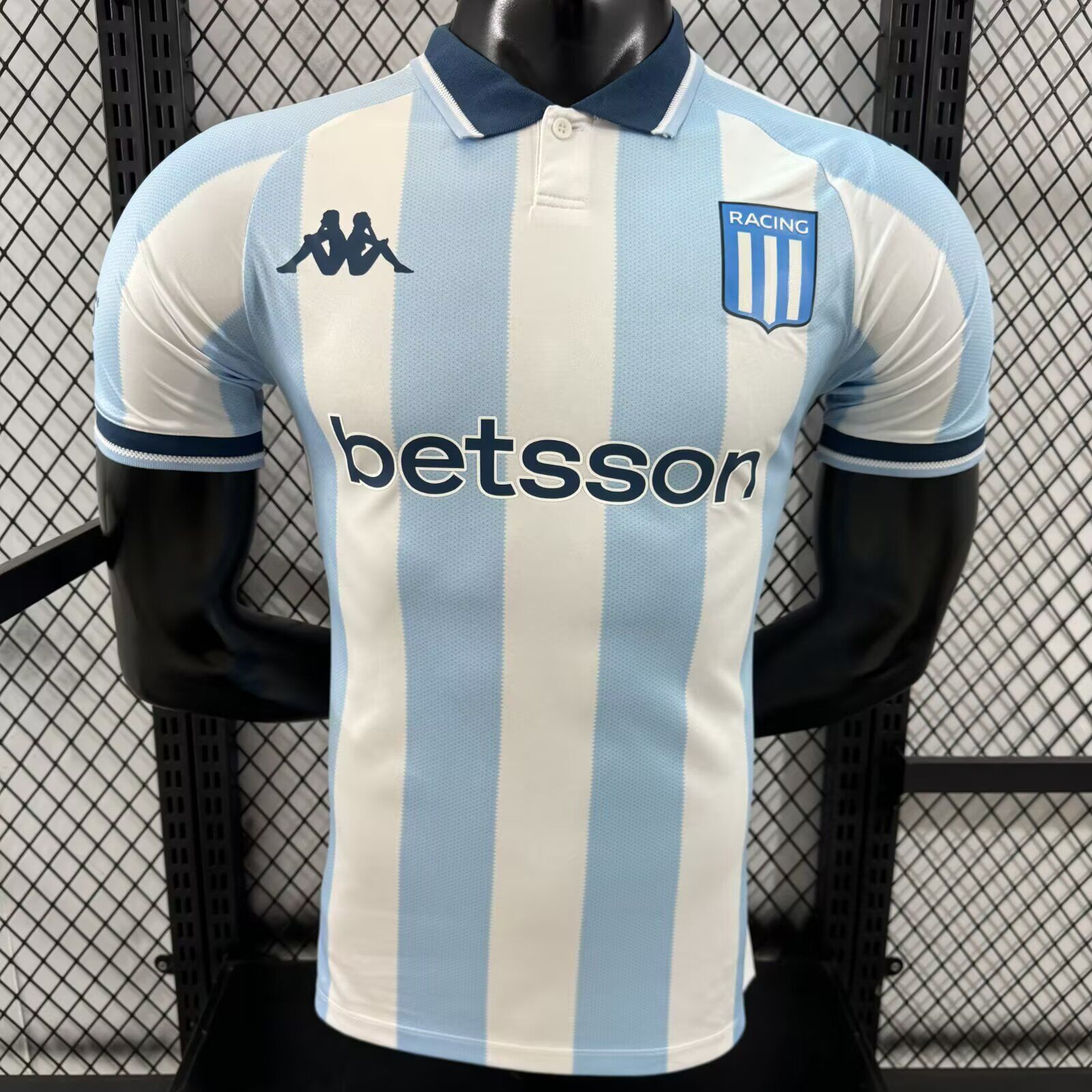 CAMISETA PRIMERA EQUIPACIÓN RACING CLUB 2025 VERSIÓN JUGADOR