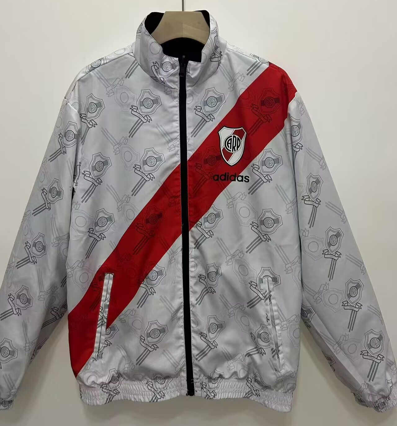 CORTAVIENTOS RETRO RIVER PLATE REVERSIBLE