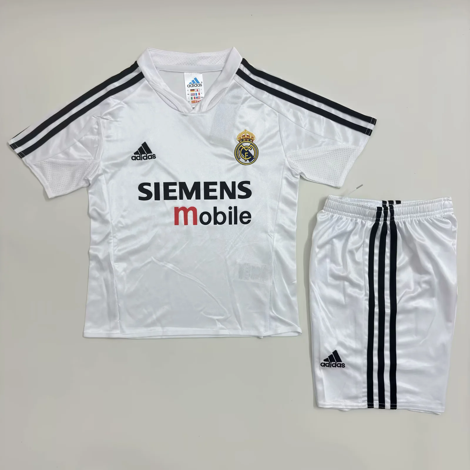 CAMISETA PRIMERA EQUIPACIÓN REAL MADRID 2004/05 INFANTIL