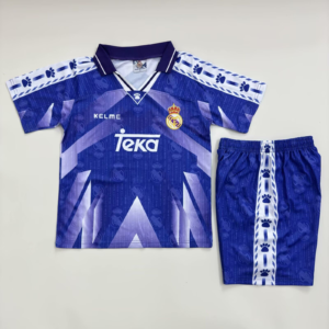 CAMISETA SEGUNDA EQUIPACIÓN REAL MADRID 1996/97 INFANTIL