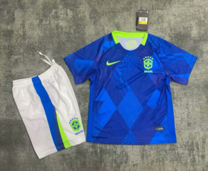 CAMISETA SEGUNDA EQUIPACIÓN BRASIL F 2025 VERSIÓN INFANTIL
