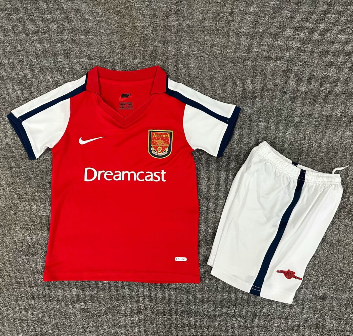 CAMISETA PRIMERA EQUIPACIÓN ARSENAL 2000/02 INFANTIL