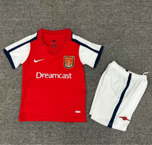 CAMISETA PRIMERA EQUIPACIÓN ARSENAL 2000/02 INFANTIL