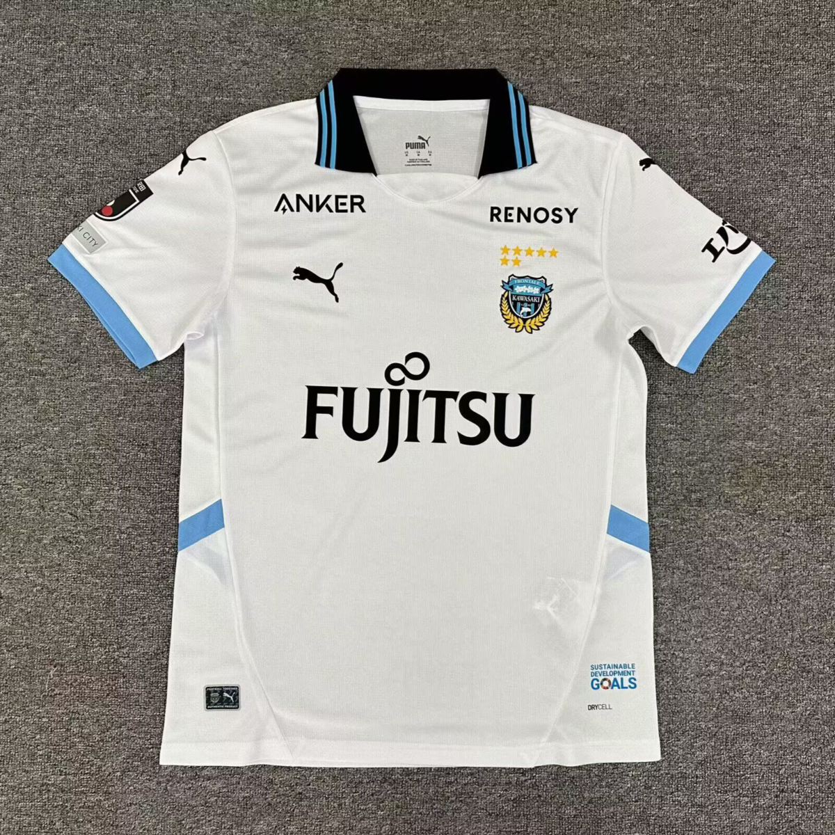 CAMISETA SEGUNDA EQUIPACIÓN KAWASAKI FRONTALE 2025 VERSIÓN FAN