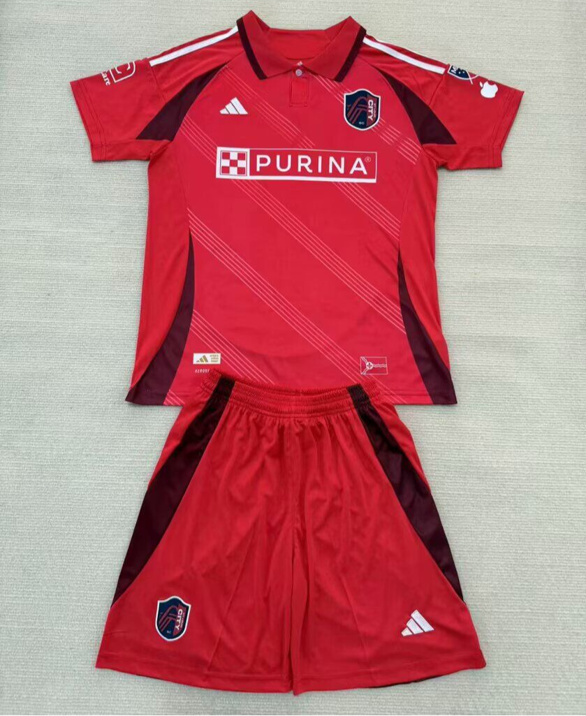CAMISETA PRIMERA EQUIPACIÓN ST. LOUIS CITY 2025 VERSIÓN INFANTIL
