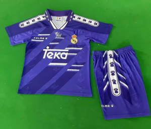 CAMISETA SEGUNDA EQUIPACIÓN REAL MADRID 1994/96 INFANTIL