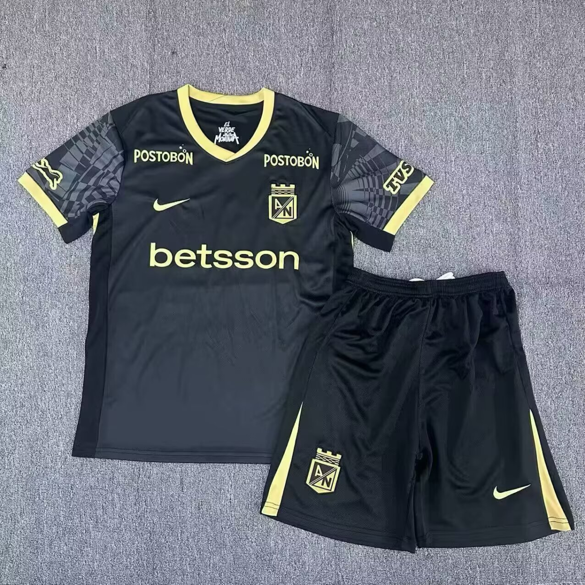 CAMISETA SEGUNDA EQUIPACIÓN ATLÉTICO NACIONAL 2025 VERSIÓN INFANTIL