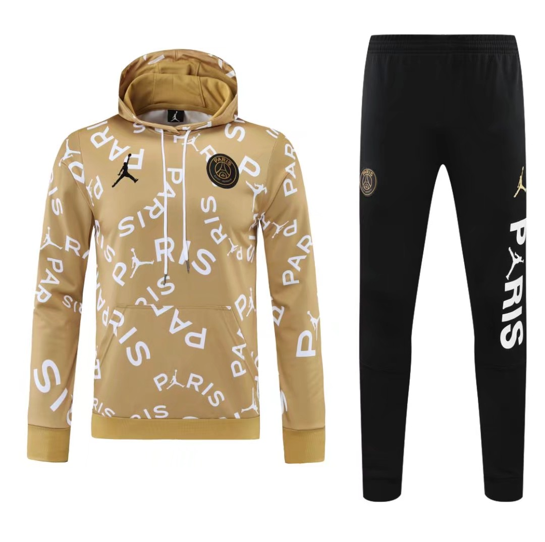 CONJUNTO DE BUZO SIN CIERRE CON GORRO PSG