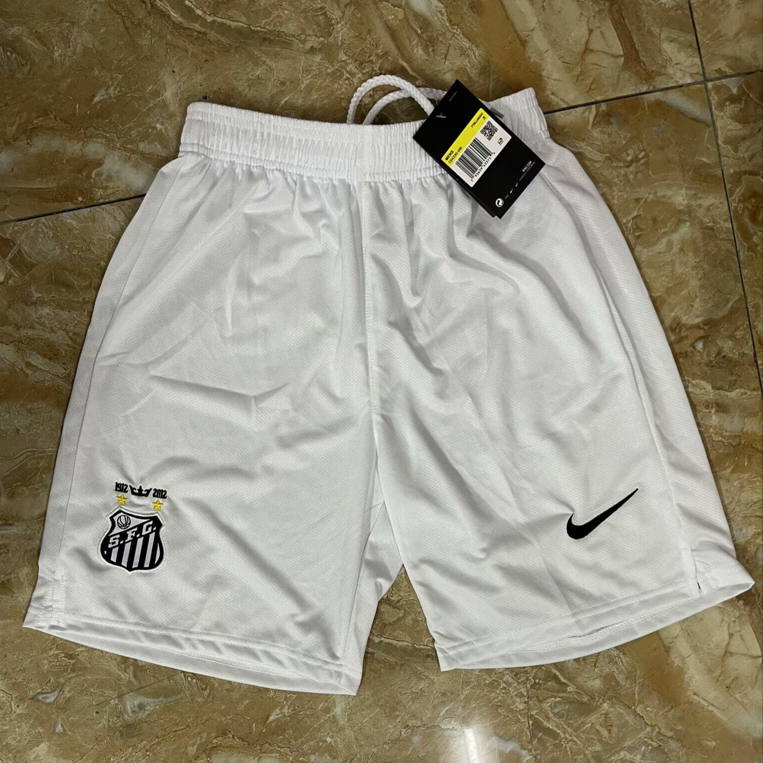 SHORTS RETRO PRIMERA EQUIPACIÓN SANTOS 2012