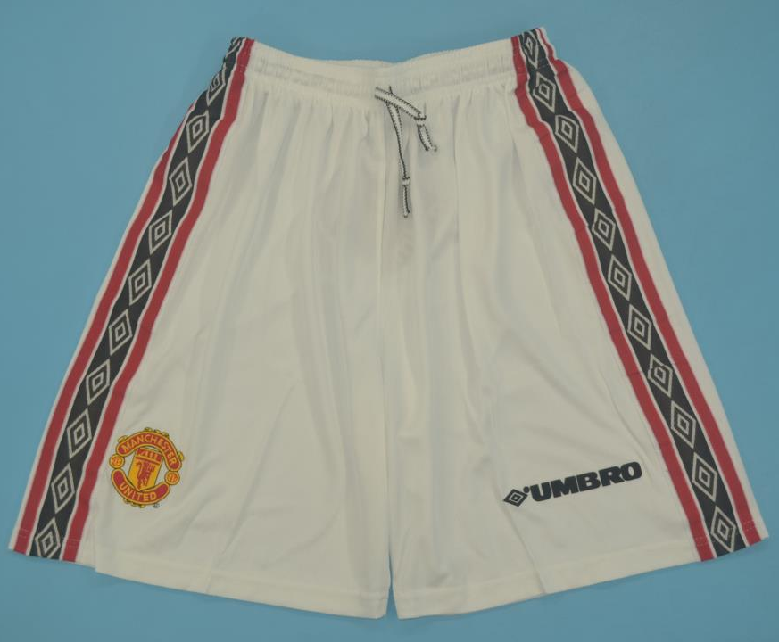 SHORTS RETRO PRIMERA EQUIPACIÓN MANCHESTER UNITED 1998/00