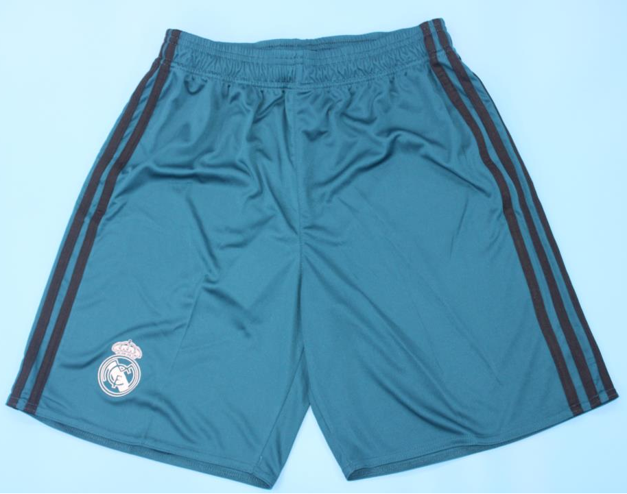 SHORTS RETRO TERCERA EQUIPACIÓN REAL MADRID 2017/18