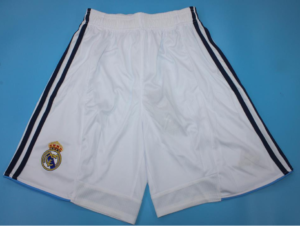 SHORTS RETRO PRIMERA EQUIPACIÓN REAL MADRID 2016/17