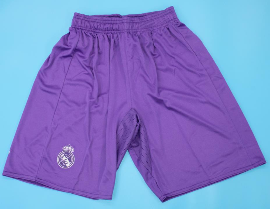 SHORTS RETRO SEGUNDA EQUIPACIÓN REAL MADRID 2016/17