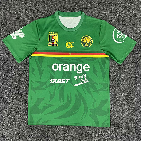CAMISETA ENTRENAMIENTO CAMERÚN 2025 VERSIÓN FAN
