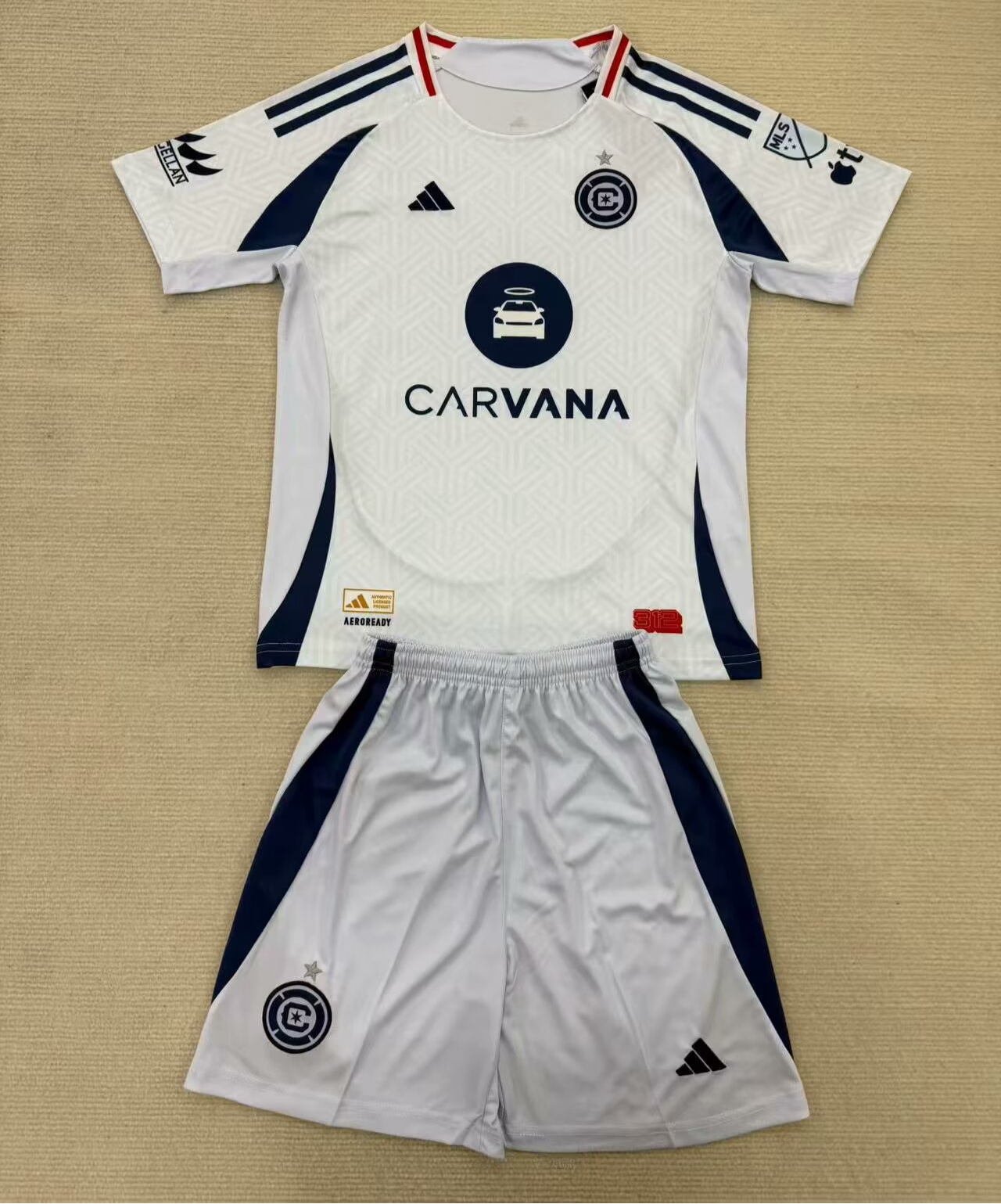 CAMISETA SEGUNDA EQUIPACIÓN CHICAGO FIRE 2025 VERSIÓN INFANTIL