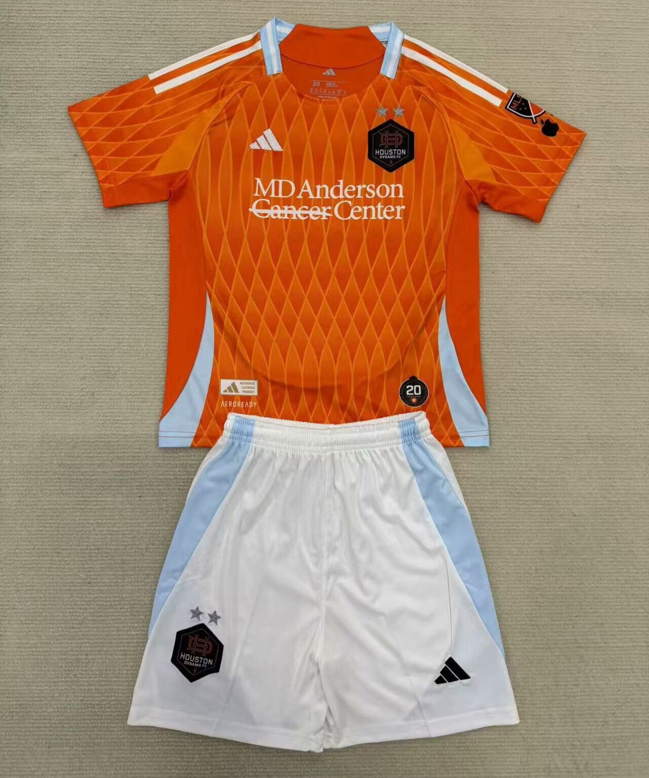 CAMISETA PRIMERA EQUIPACIÓN HOUSTON DYNAMO 2025 VERSIÓN INFANTIL