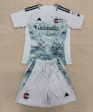 CAMISETA SEGUNDA EQUIPACIÓN COLORADO RAPIDS 2025 VERSIÓN INFANTIL