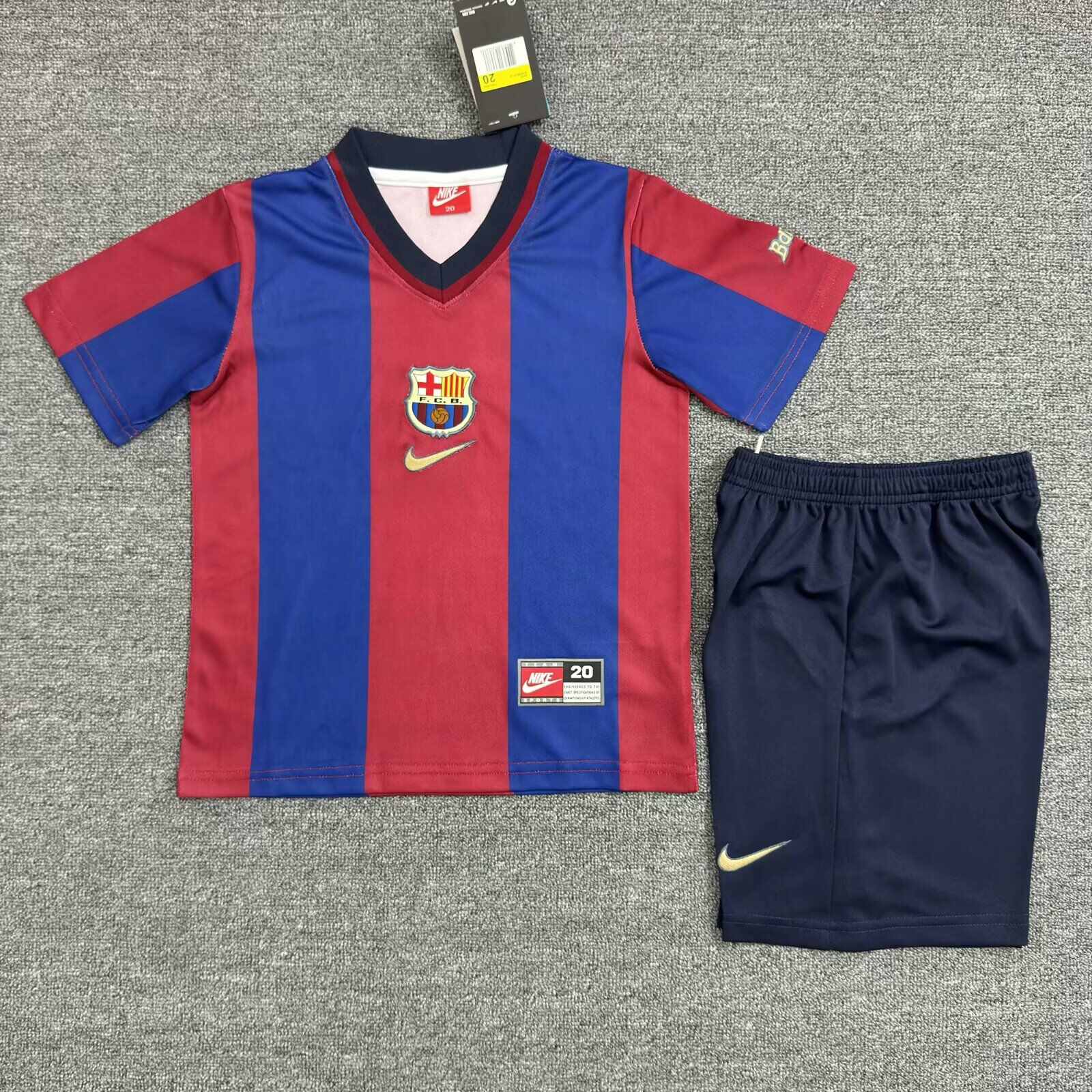 CAMISETA PRIMERA EQUIPACIÓN BARCELONA 1998/99 INFANTIL
