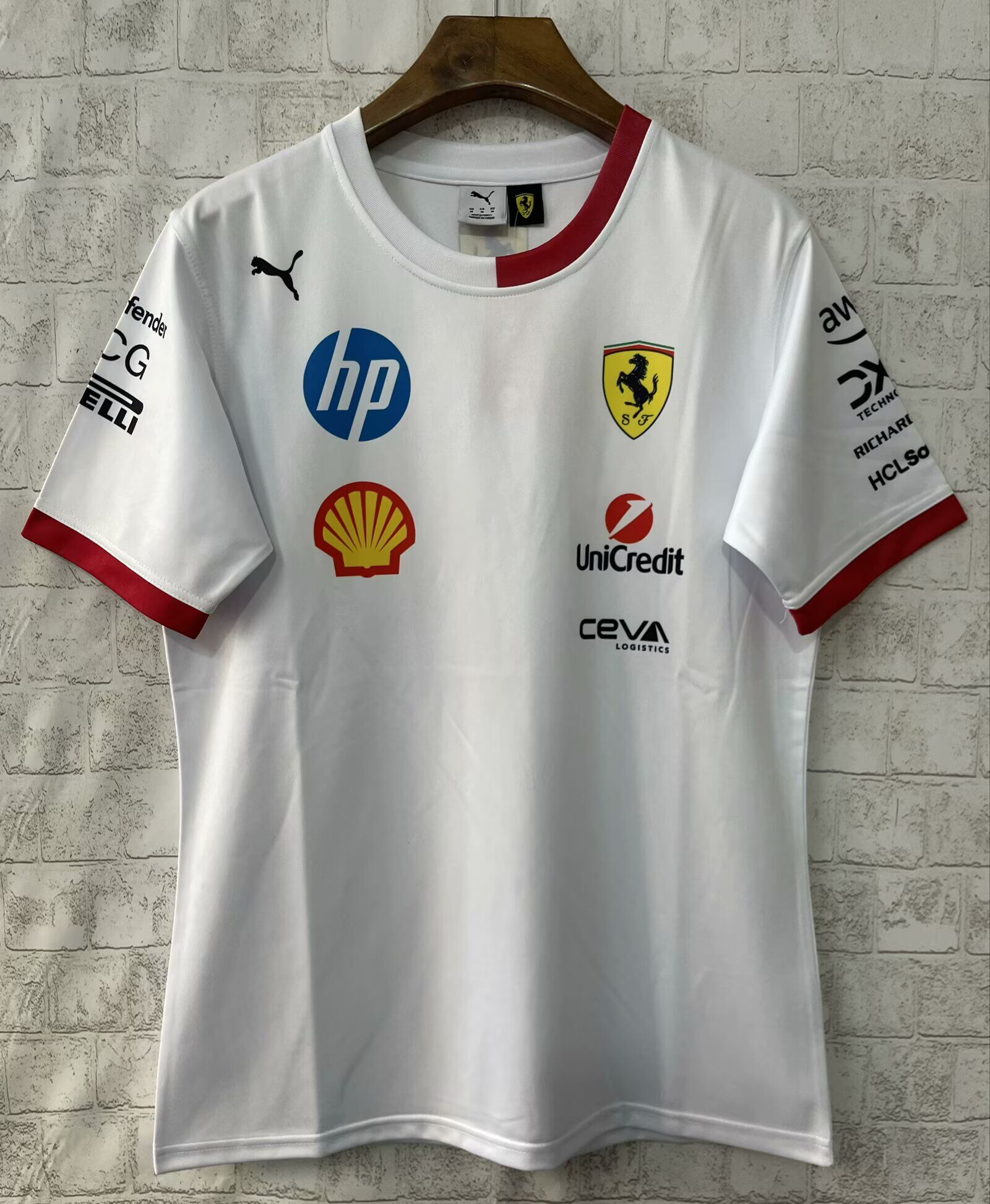 SCUDERIA FERRARI CAMISETA 2025
