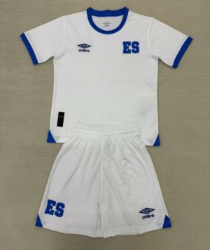 CAMISETA SEGUNDA EQUIPACIÓN EL SALVADOR 2025 VERSIÓN INFANTIL