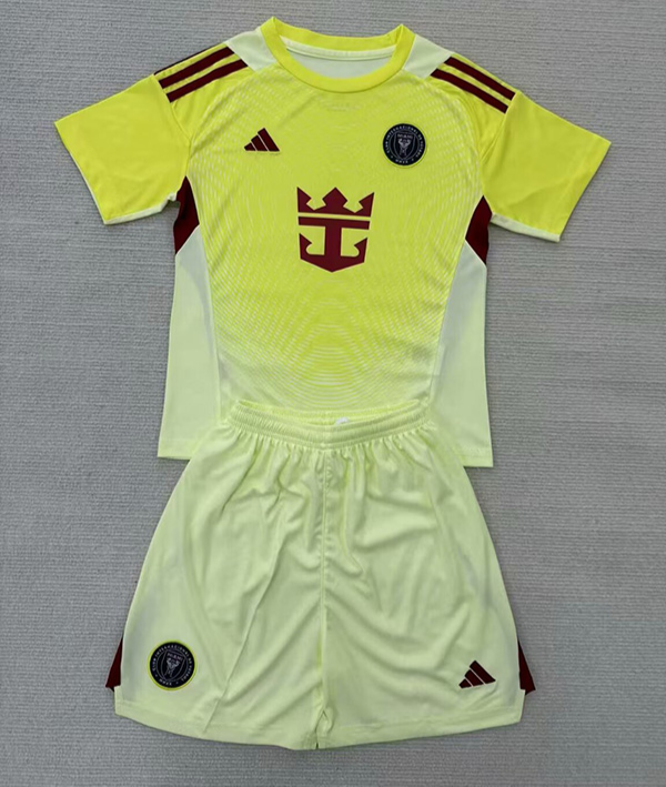 CAMISETA ARQUERO INTER DE MIAMI 2025 VERSIÓN INFANTIL