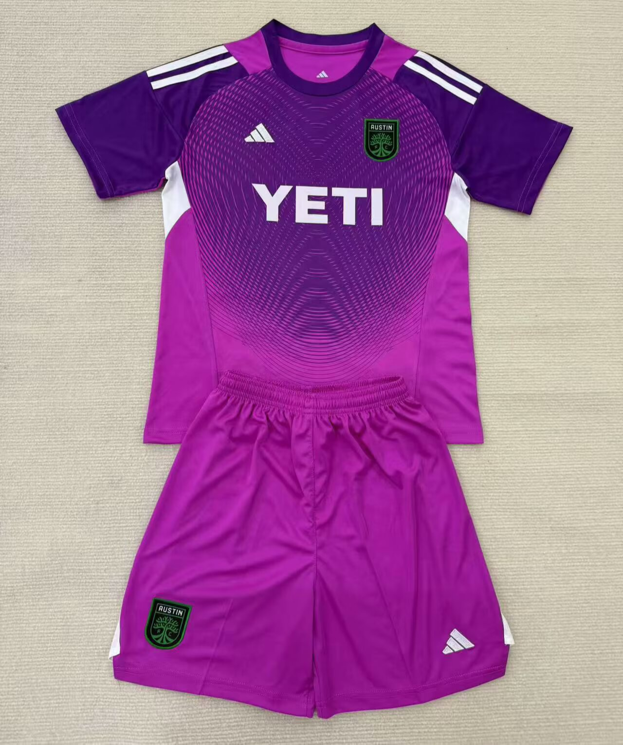 CAMISETA ARQUERO AUSTIN FC 2025 VERSIÓN INFANTIL