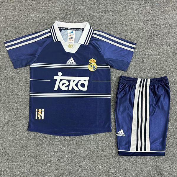CAMISETA SEGUNDA EQUIPACIÓN REAL MADRID 1998/99 INFANTIL