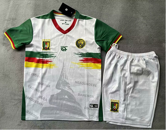CAMISETA TERCERA EQUIPACIÓN CAMERÚN 2025 VERSIÓN INFANTIL