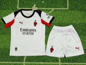 CAMISETA SEGUNDA EQUIPACIÓN AC MILAN 25/26 VERSIÓN INFANTIL