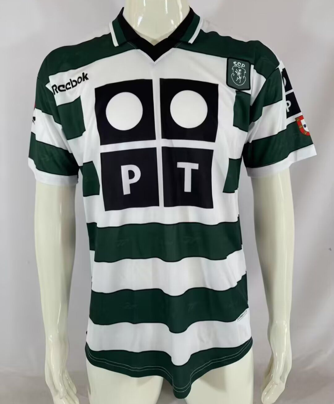 CAMISETA PRIMERA EQUIPACIÓN SPORTING CP 2000/01