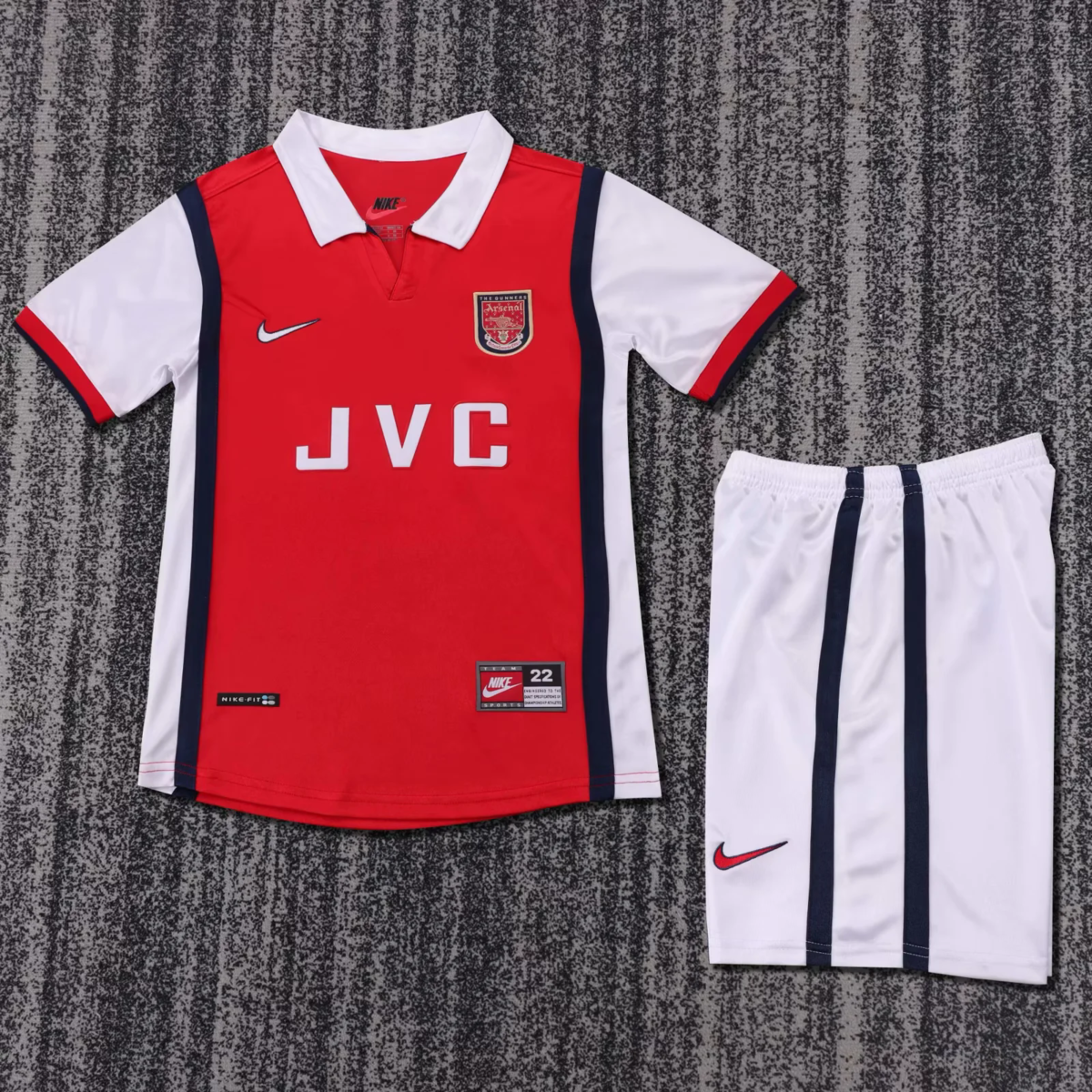 CAMISETA PRIMERA EQUIPACIÓN ARSENAL 1998/99 INFANTIL