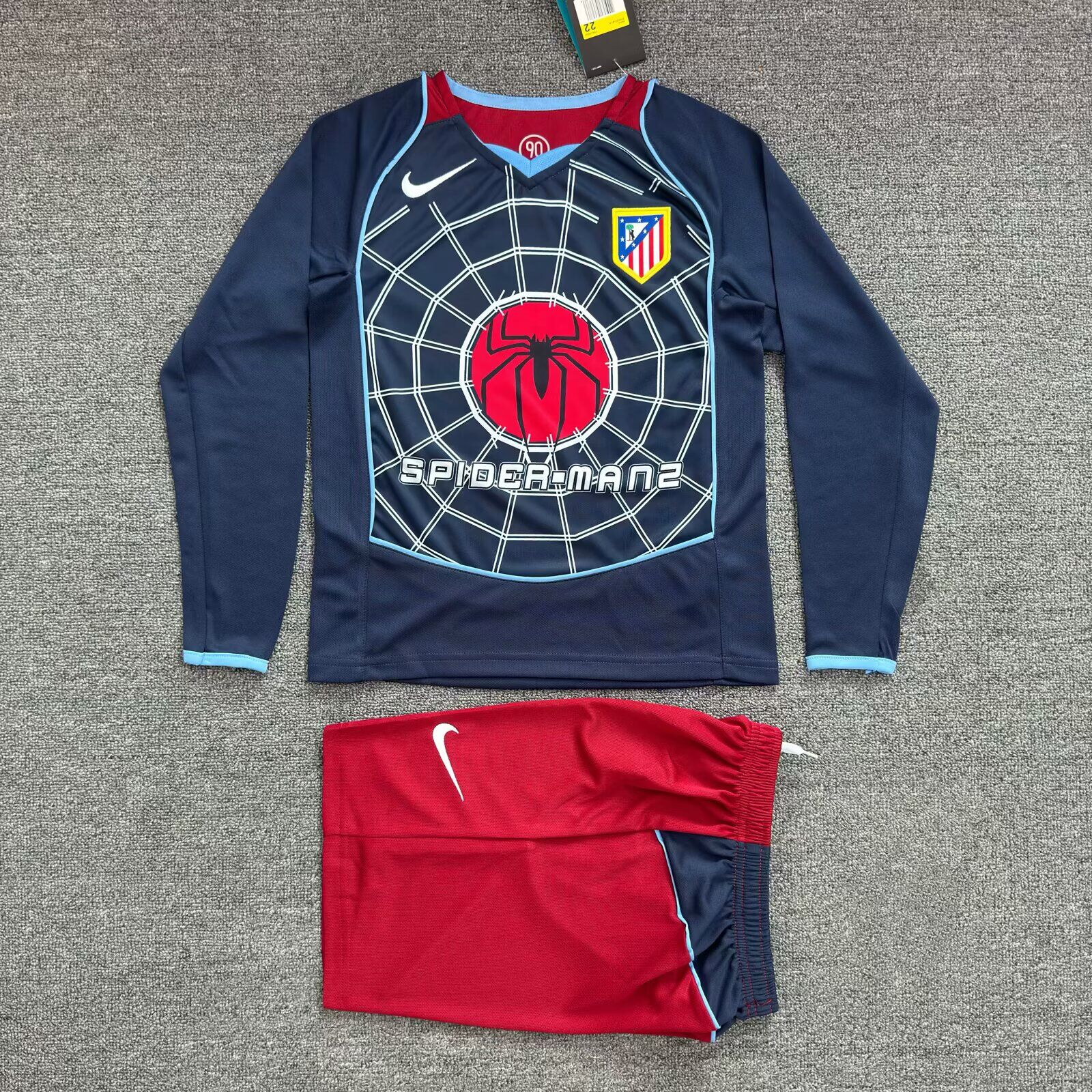 CAMISETA SEGUNDA EQUIPACIÓN ATLÉTICO DE MADRID 2004/05 INFANTIL - Imagen 2
