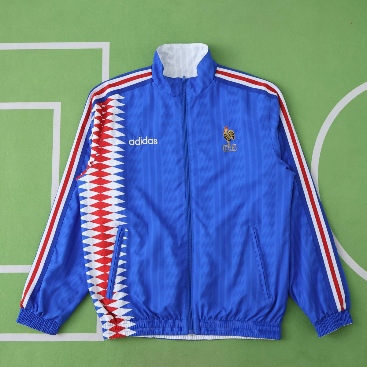 CORTAVIENTOS RETRO FRANCIA REVERSIBLE