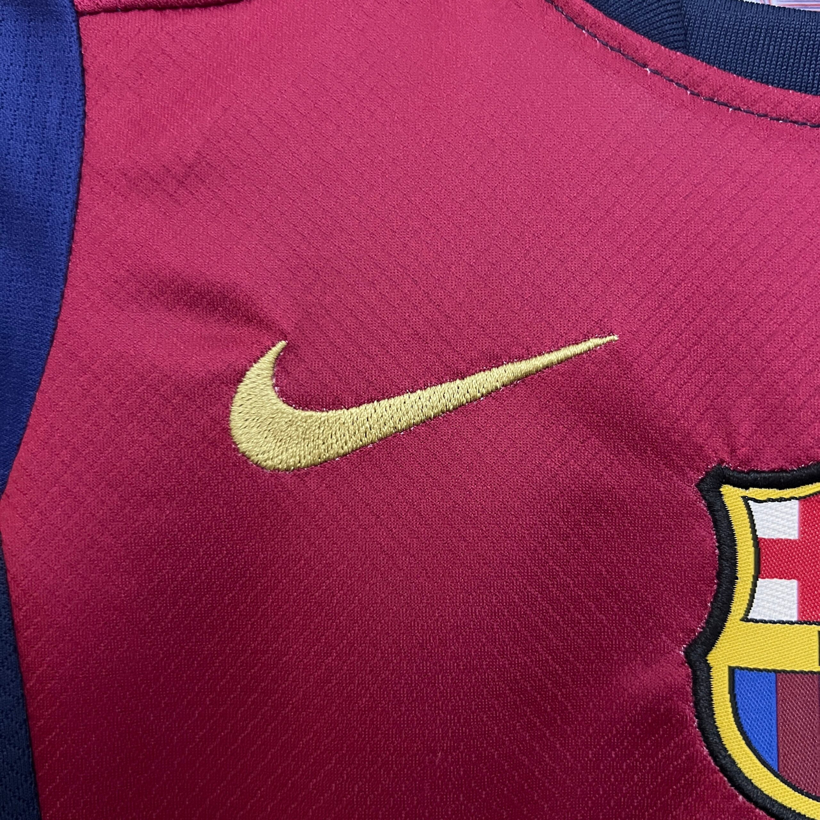 CAMISETA PRIMERA EQUIPACIÓN BARCELONA x TRAVIS SCOTT 24/25 VERSIÓN INFANTIL - Imagen 3